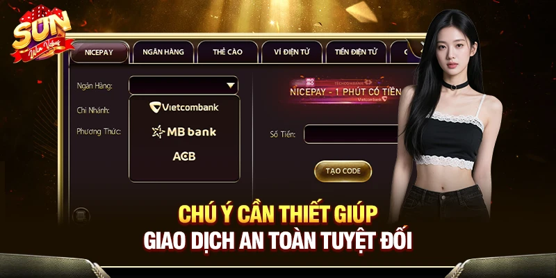 Chú ý cần thiết giúp giao dịch an toàn tuyệt đối