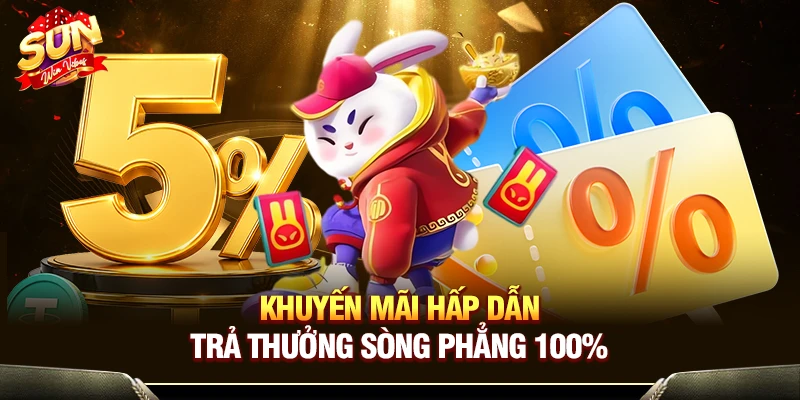 Khuyến mãi hấp dẫn, trả thưởng sòng phẳng 100%